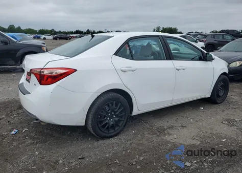 2019 Toyota Corolla L из США, поврежденный, VIN 2T1BURHE0KC134307